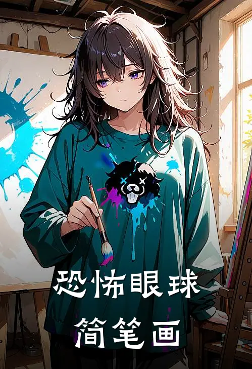 恐怖眼球简笔画