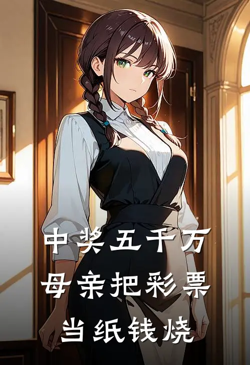 中奖五千万，母亲把彩票当纸钱烧