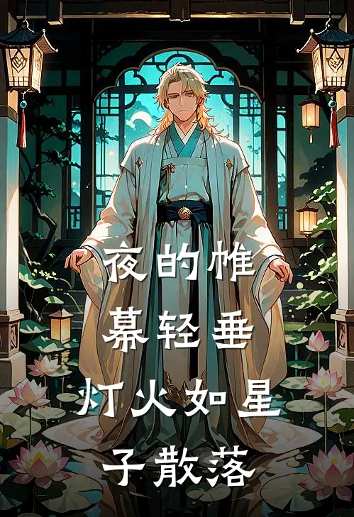 夜的帷幕轻垂,灯火如星子散落