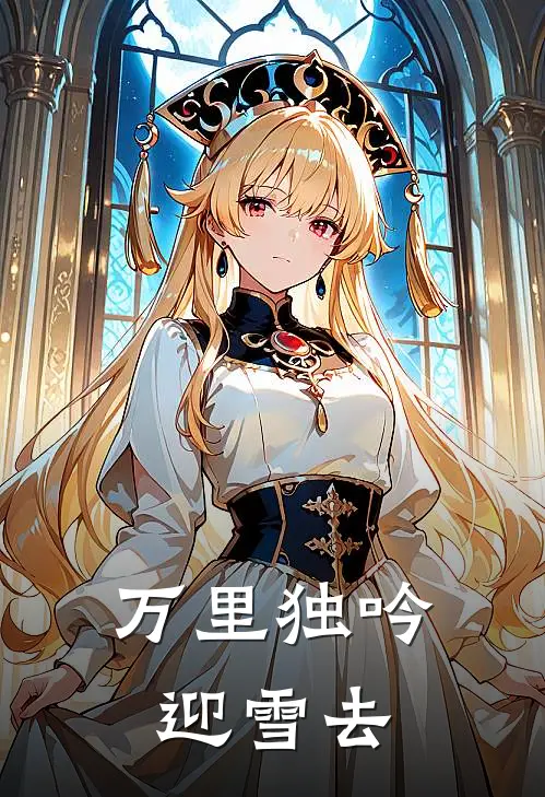 万里独吟迎雪去